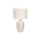 Monarch Specialties Lighting, 25 in.H, Table Lamp, Cream Ceramic, Ivory / Cream Shade, Transitional I 9707 - alternate 6